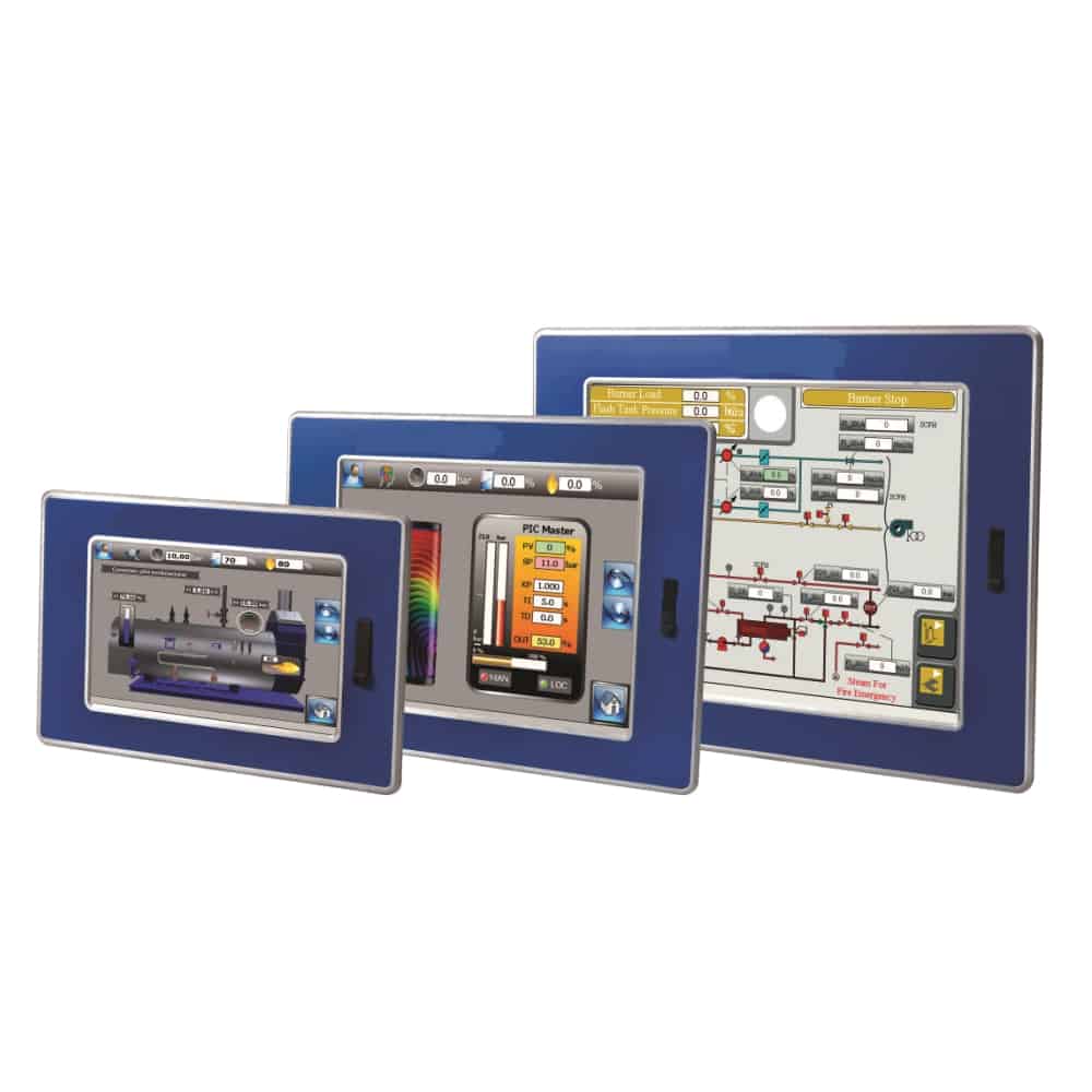 Cannon Automata’s HMI F3 Series is a resistive touchscreen panels suitable for industrial supervision and control applications.