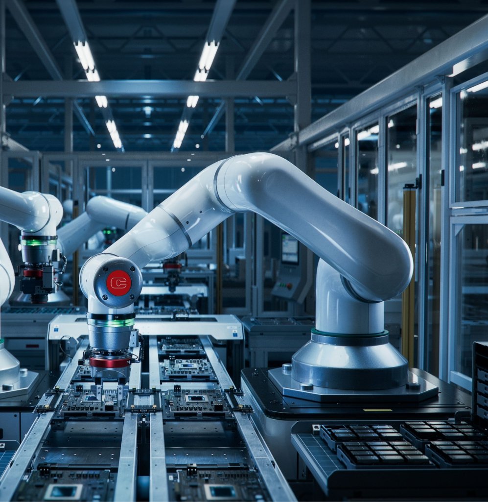 We specialize in the construction and supply of customized and turnkey machines, robotic cells, and automated lines, developed and manufactured according to the specific needs of each customer.
With over 40 years of experience, we provide cutting-edge technologies to increase and improve production capacity thanks to the development of integrated automation solutions and the latest generation management software.
For the best results in terms of quality and satisfaction of requests, we follow a successful operational scheme from the feasibility analysis through to startup, with constant technical support